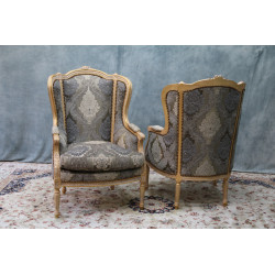 SALON 3 PANS DE STYLE LOUIS XVI 180cm - PROMO !