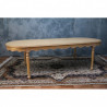 TABLE REPAS DE STYLE LOUIS XVI - PATINE FEUILLE OR VIEILLI ET BLANCHIE - 270x110 - PROMO !Les MEUBLES DOBOIS vous propose cette magnifique TABLE DE SALLE À MANGER DE STYLE LOUIS XVI au prix promotionnel de 999€ TTC au lieu de 1 620€ TTC, sous condition de l’achat simultané d’un minimum de 8 chaises sur une même commande.La structure, comprenant les pieds et la ceinture, est entièrement réalisée en bois de hêtre massif.La finition est composée d’une patine traditionnelle à base de feuille d’or, appliquée sur une assiette rougeâtre, puis légèrement patinée et blanchie afin de lui donner un aspect ancien et authentique.Le plateau est fabriqué en bois semi massif.Dimensions : 270 × 110 cmCapacité : 10 convives