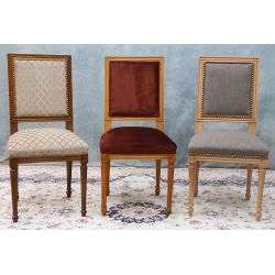 LOT 6 CHAISES JACOB - FABRICATION SUR MESURE 