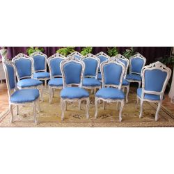 FABRICATION D'UN LOT DE CHAISES BAROQUE SUR MESURE 