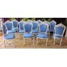 FABRICATION D'UN LOT DE CHAISES BAROQUE SUR MESURE 