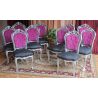 FABRICATION D'UN LOT DE CHAISES BAROQUE SUR MESURE 