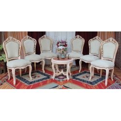FABRICATION D'UN LOT DE CHAISES BAROQUE SUR MESURE 