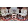 FABRICATION D'UN LOT DE CHAISES BAROQUE SUR MESURE 