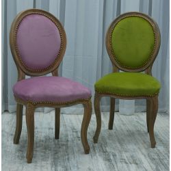 FABRICATION D'UN LOT DE CHAISES CABRIOLET COURONNE SUR MESURE 