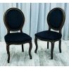 FABRICATION D'UN LOT DE CHAISES CABRIOLET COURONNE SUR MESURE 