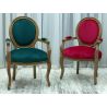 FABRICATION D'UN LOT DE CHAISES CABRIOLET COURONNE SUR MESURE 