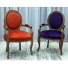 FABRICATION D'UN LOT DE CHAISES CABRIOLET COURONNE SUR MESURE 