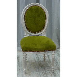 CHAISE MEDAILLON ENFANT DE STYLE LOUIS XVI