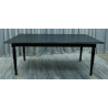 TABLE REPAS DE STYLE LOUIS XVI - PLATEAU MARQUETERIE - 200x120cm - PROMO EN STOCK