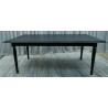 TABLE REPAS DE STYLE LOUIS XVI - PLATEAU MARQUETERIE - 200x120cm - PROMO EN STOCK