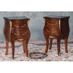 PAIRE DE CHEVETS D STYLE LOUIS XV - Largeur 45cm