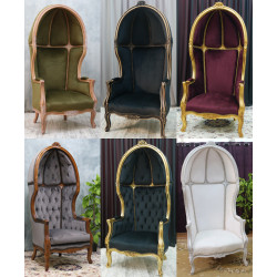FAUTEUILS CARROSSE DE STYLE BAROQUE