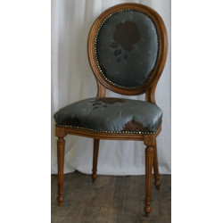 LOT 12 CHAISES MEDAILLON - "Déstockage -50%"