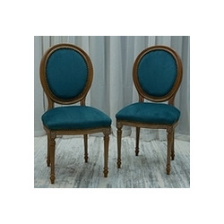 CHAISES MEDAILLON STYLE LOUIS XVI