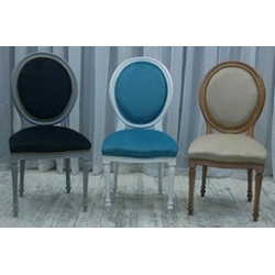 CHAISES MEDAILLON STYLE LOUIS XVI