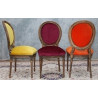 CHAISES MEDAILLON STYLE LOUIS XVI
