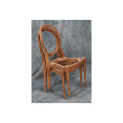 LOT CHAISES MEDAILLON EMPILABLES SUR MESURE