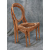 LOT CHAISES MEDAILLON EMPILABLES SUR MESURE