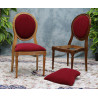 LOT CHAISES MEDAILLON EMPILABLES SUR MESURE