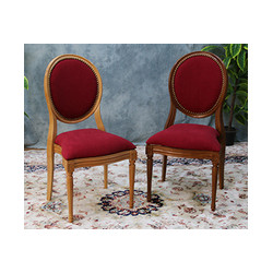 LOT CHAISES MEDAILLON EMPILABLES SUR MESURE
