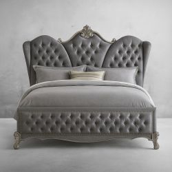 Fabrication Lit Baroque Impérial sur Mesure - L180200cm