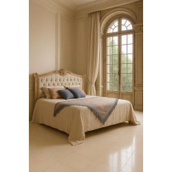 Lit Impératrice de Style Baroque - Fabrication sur Mesure - 180200cm