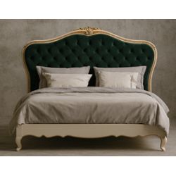 Lit Florentine Style Baroque - Fabrication sur Mesure - 160200cm