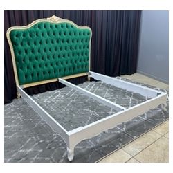 Lit Florentine Style Baroque - Fabrication sur Mesure - 180200cm