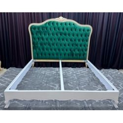 Lit Florentine Style Baroque - Fabrication sur Mesure - 180200cm