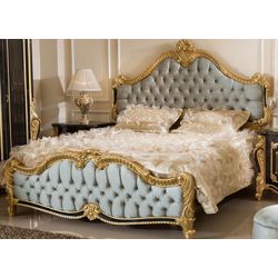Lit Venezia Style Baroque - Fabrication sur Mesure - 180200cm