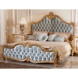 Lit Venezia Style Baroque - Fabrication sur Mesure - 180200cm