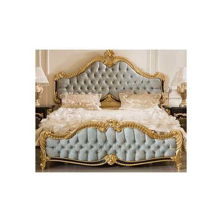 Lit Venezia Style Baroque - Fabrication sur Mesure - 180200cm Lit Venezia Style Baroque - Fabrication sur Mesure - 180200cm