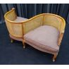 FABRICATION SUR MESURE FAUTEUILS CONFIDENT 2 PLACES DE STYLE BAROQUE, STYLE LOUIS XV ou LOUIS XVI