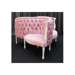 FAUTEUILS INDISCRET 3 PLACES DE STYLE BAROQUE, STYLE LOUIS XV ou LOUIS XVIFABRICATION SUR MESURE