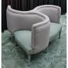 FAUTEUILS INDISCRET 3 PLACES DE STYLE BAROQUE, STYLE LOUIS XV ou LOUIS XVIFABRICATION SUR MESURE