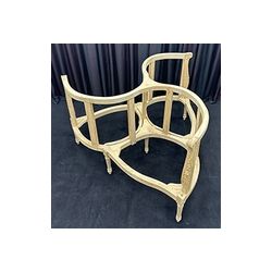 FAUTEUILS INDISCRET 3 PLACES DE STYLE BAROQUE, STYLE LOUIS XV ou LOUIS XVIFABRICATION SUR MESURE