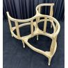 FAUTEUILS INDISCRET 3 PLACES DE STYLE BAROQUE, STYLE LOUIS XV ou LOUIS XVIFABRICATION SUR MESURE
