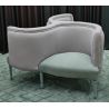 FAUTEUILS INDISCRET 3 PLACES DE STYLE BAROQUE, STYLE LOUIS XV ou LOUIS XVIFABRICATION SUR MESURE