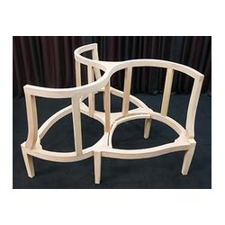 FAUTEUILS INDISCRET 3 PLACES DE STYLE BAROQUE, STYLE LOUIS XV ou LOUIS XVIFABRICATION SUR MESURE
