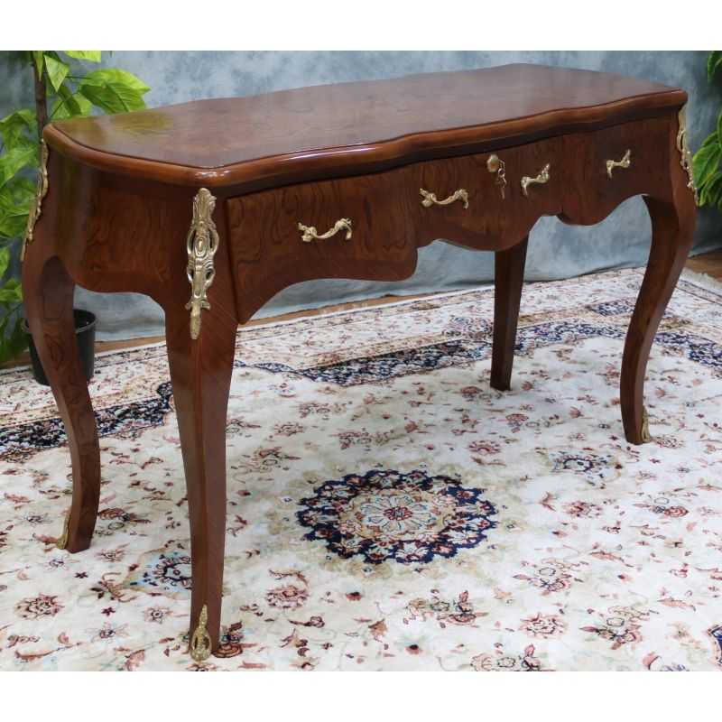 Petit Secrétaire Style Louis XV en marqueterie - Largeur 135x50cm