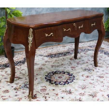 Petit Secrétaire Style Louis XV en marqueterie - Largeur 135x50cm