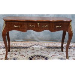 Petit Secrétaire Style Louis XV en marqueterie - Largeur 135x50cm