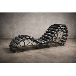 Fauteuil Méridienne Tantra en Fer Forgé