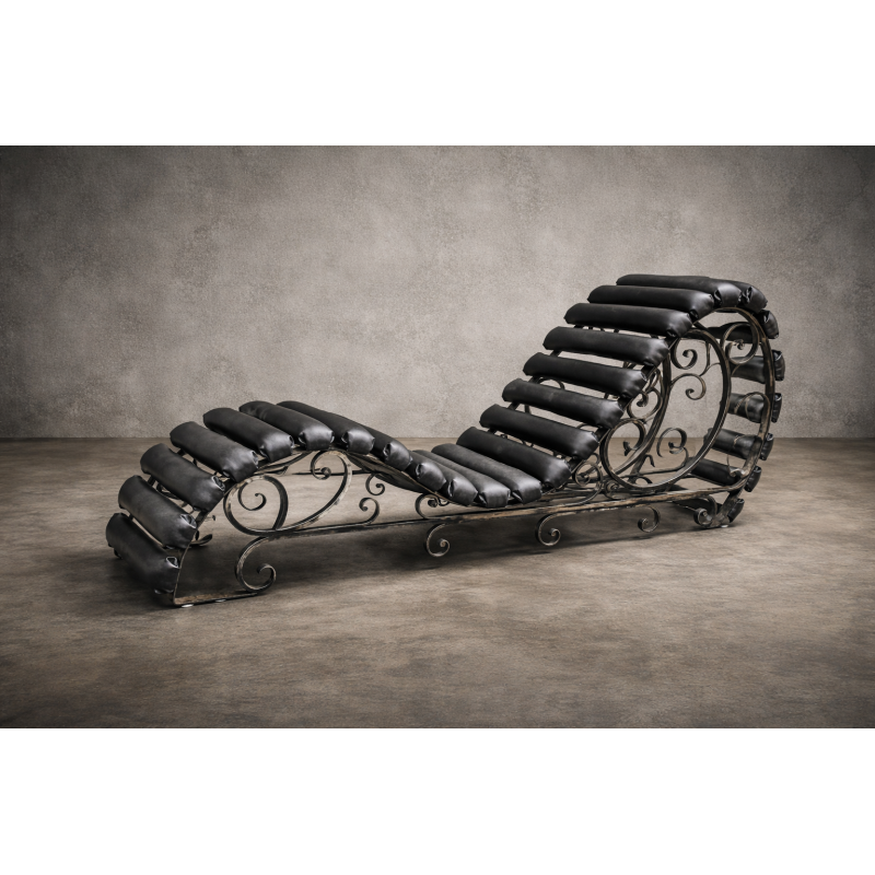 Fauteuil Méridienne Tantra en Fer Forgé