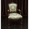 LOT 2 FAUTEUILS CABRIOLET - Bois chêne foncéLes Meubles DOBOIS vous propose cette paire de 2 fauteuils Cabriolet de style Louis XV, fabriqués dans nos ateliers en bois de hêtre 100% massif.Finition vernis chêne foncé et tissu satiné.Assise de 45 cm de hauteur avec garniture traditionnelle réalisée à l’ancienne : crin, ressorts et sangles.Ce modèle peut également être fabriqué sur commande avec un large choix de tissus : velours, lin, coton, simili cuir ou cuir, ainsi que différentes finitions de bois.Livraison possible par nos soins, avec protection individuelle des fauteuils dans des couvertures et mousses de calage pendant le transport.