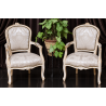 LOT 12 FAUTEUILS CABRIOLET STYLE LOUIS XV - Couleurs aléatoires, prix promo dépareilléLes Meubles DOBOIS vous propose une offre spéciale sur un lot de 12 fauteuils Cabriolet de style Louis XV, fabriqués dans nos ateliers en bois de hêtre 100 % massif.PRIX PROMO : 279 € TTC l’unité, soit 232,50 € HT, au lieu de 349 € TTC, soit 290,83 € HT.Prix total des 12 fauteuils : 3 348€ TTC / 2 790€ HT au lieu de 4 188 €TTC / 3 490€ HT.Les structures peuvent présenter différentes finitions : bois laqué, cérusé ou finition à la feuille d’or, patinée ou non. Garniture tapissier traditionnelle réalisée avec crin, ressorts et sangles.Véritable cloutage réalisé clou par clou, généralement avec des clous bronze ou dorés suivant la teinte du bois et le tissu.Cette offre est réservée aux clients souhaitant un assortiment dépareillé. Les couleurs, tissus et finitions sont aléatoires, avec des fauteuils pouvant être assortis à l’unité ou par paire selon nos disponibilités. Aucune sélection de couleur n’est possible sur cette fiche produit, ce qui permet de proposer ce tarif promotionnel.Les fauteuils sont sélectionnés dans nos stocks, des modèles les plus anciens aux plus récents.Livraison possible par nos soins, avec protection individuelle dans des couvertures et mousses de calage.