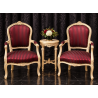 LOT 12 FAUTEUILS CABRIOLET STYLE LOUIS XV - Couleurs aléatoires, prix promo dépareilléLes Meubles DOBOIS vous propose une offre spéciale sur un lot de 12 fauteuils Cabriolet de style Louis XV, fabriqués dans nos ateliers en bois de hêtre 100 % massif.PRIX PROMO : 279 € TTC l’unité, soit 232,50 € HT, au lieu de 349 € TTC, soit 290,83 € HT.Prix total des 12 fauteuils : 3 348€ TTC / 2 790€ HT au lieu de 4 188 €TTC / 3 490€ HT.Les structures peuvent présenter différentes finitions : bois laqué, cérusé ou finition à la feuille d’or, patinée ou non. Garniture tapissier traditionnelle réalisée avec crin, ressorts et sangles.Véritable cloutage réalisé clou par clou, généralement avec des clous bronze ou dorés suivant la teinte du bois et le tissu.Cette offre est réservée aux clients souhaitant un assortiment dépareillé. Les couleurs, tissus et finitions sont aléatoires, avec des fauteuils pouvant être assortis à l’unité ou par paire selon nos disponibilités. Aucune sélection de couleur n’est possible sur cette fiche produit, ce qui permet de proposer ce tarif promotionnel.Les fauteuils sont sélectionnés dans nos stocks, des modèles les plus anciens aux plus récents.Livraison possible par nos soins, avec protection individuelle dans des couvertures et mousses de calage.