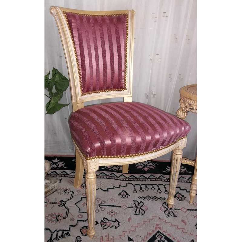 Lot de 2 Fauteuils Cabriolet de Style Louis XV