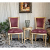 Lot de 2 Fauteuils Cabriolet de Style Louis XV